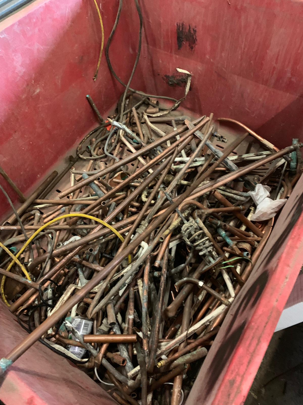 Copper pipe recycling