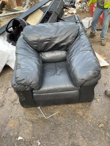 picture of settee arm chair